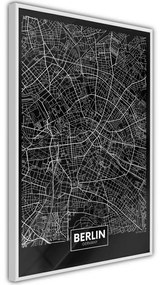 Poster City Map: Berlin (Dark)