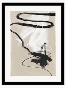 Stampa digitale incorniciata Less but better