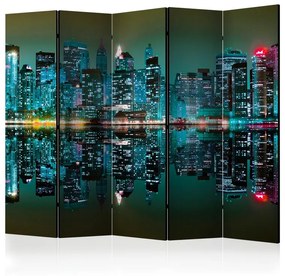Paravento Gold reflections NYC II [Room Dividers]