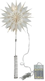 Decorazione luminosa bianca con motivo natalizio Flinga - Star Trading