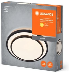Ledvance - Plafoniera LED ORBIS BERLIN LED/16W/230V nero