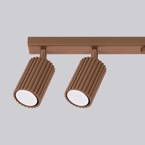 Brilagi - Faretto LED CRESTO 6xGU10/10W/230V marrone