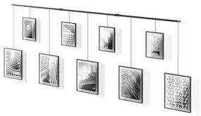 Cornici da parete in metallo nero in set da 9 pezzi 223x77,5 cm Exhibit - Umbra