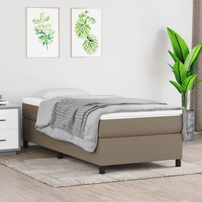 Giroletto A Molle Con Materasso Tortora 90x200 Cm İntessuto /