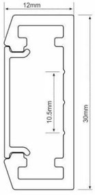 Lampadario Circolare a Sospensione Ø120cm - Bianco