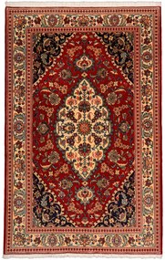 Ghom Tappeto persiano 140x220 Rosa (Iran) Annodato A Mano