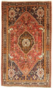 Gashghai Tappeto persiano 270x160 Rosso (Iran) Annodato A Mano