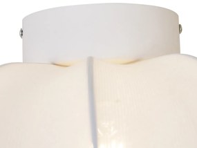 Plafoniera Japandi bianca 37 cm - Plu Asyesha