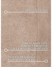 Tappeto rotondo beige in misto lana tessuto a mano ø 160 cm Kari Organic – Villeroy&amp;Boch