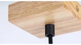 Rabalux 72121 - Lampadario TORAS 1xGU10/5W/230V rovere