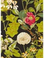 Clarke & Clarke Carta da parati Passiflora - Noir