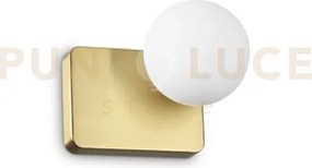 Penta applique a parete oro e bianco 1 luce attacco g9 lampadina in...
