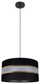 Lampadario a sospensione con filo CORAL 1xE27/60W/230V nero