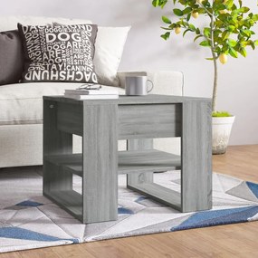 Tavolino Salotto Grigio Sonoma 55,5x55x45 Cm Legno Multistrato /