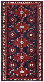 Hamedan Tappeto 160x300 (Iran) Annodato A Mano