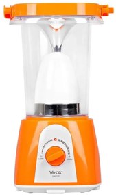 Lampada solare LED ricaricabile 710 lm 1600 mAh con powerbank 230V