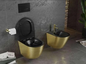 Vaso WC sospeso MEXEN TO1699 in ceramica senza brida, in più finiture