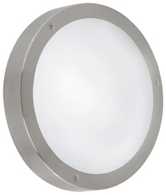 Plafoniera Vento LED  in inox, grigio, 11W 950LM IP44 EGLO