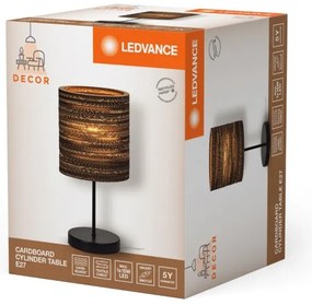 Ledvance - Lampada da tavolo DECOR CARDBOARD 1xE27/15W/230V diametro 20 cm