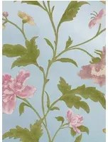 Little Greene Tapete China Rose - Blue Lustre
