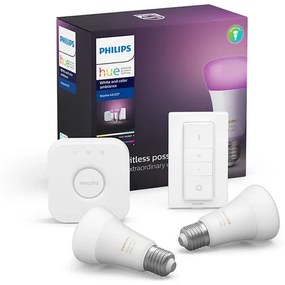 Philips Hue White/Color Amb. Starter Kit 2 Bluetooth E27 - Philips Hue