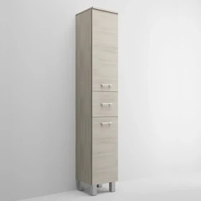Colonna Portaoggetti a terra 195 Cm Due Ante Un Cassetto Savini "Gaia"