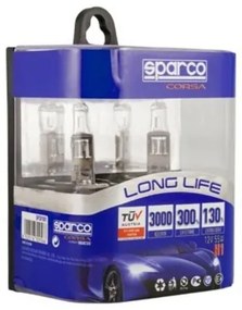 Lampadina per Auto Sparco Long Life E-Mark H1 12V 55W 3000K