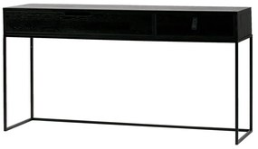 Consolle in rovere nero Silas - WOOOD