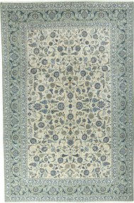Kashan Tappeto persiano 250 x 380 Beige (Iran) Annodato A Mano