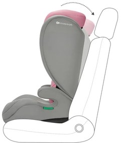 KINDERKRAFT - Seggiolino auto I-SPARK i-Dimensioni (100-150 cm) rosa