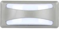 V-TAC Lampada LED da Muro Rettangolare 12W Colore Grigio 6500K IP65 SKU 218247