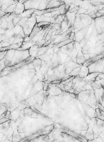 Rebel Walls Carta da parati panoramica Marble Art - Graphite