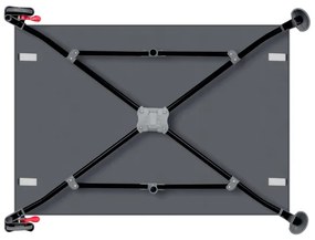 Lionelo - Lettino da viaggio LAURA Grigio Cemento