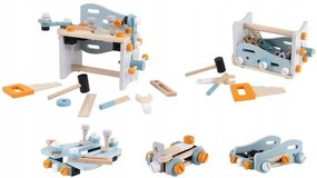 Laboratorio in legno per tavolo portautensili per bambini ECOTOYS