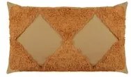 Cuscino divano 30x50 cm rombi arancio