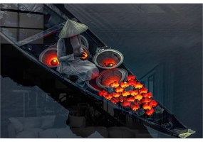 Pittura su vetro 70x50 cm China - Wallity