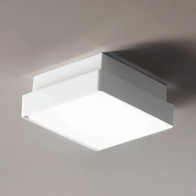 Plafoniera per esterni 30x30 cm in Abs Bianco PICCA