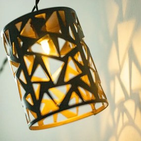 Catena LED solare 10xE12/3,65m IP44 bianco caldo