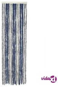 Travellife Zanzariera da Porta Chenille Basic 185x56cm Grigia e Blu