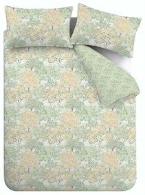 Biancheria da letto verde per letto matrimoniale 200x200 cm Forest Blossom – Catherine Lansfield