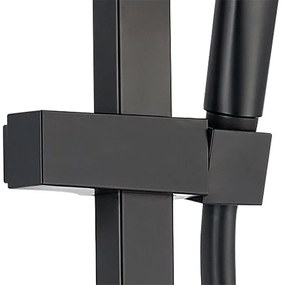 Colonna doccia senza miscelatore Studio V3 nero