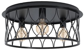 Eglo 43553 - Lampadario a plafone GILTSPUR 3xE27/40W/230V