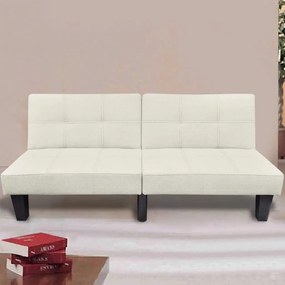 Divano Letto Regolabile Beige /