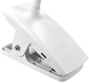 Solight WO3001-W- Lampada flessibile dimmerabile a LED con clip LED/2W/5V 3000/4000/6500K bianco