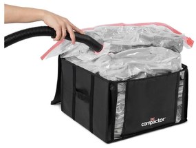 Scatola nera per abiti XXL 3D Medium, 125 l Black Edition - Compactor