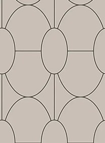 Art Deco Tapete Riviera von Cole & Son - Linen