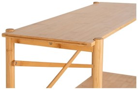 Consolle in bambù di colore naturale 32x83 cm Manaus - House Nordic