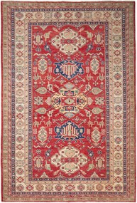 Kazak Tappeto 200 x 290 Rosso (Pakistan) Annodato A Mano