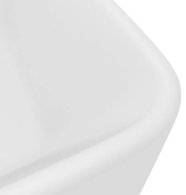 Lavandino Luxury Bianco Opaco 41x30x12 cm in Ceramica
