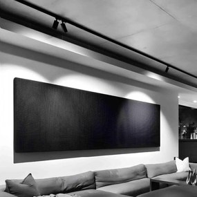 Faro LED 30W Monofase Nero, 38°/60°, 130lm/W, CRI92, no Flickering Colore  Bianco Naturale 4.000K